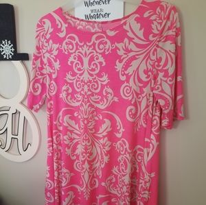 Pink dress